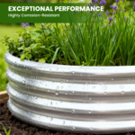 Galvanized Raised Garden Beds 2-Pack – Outdoor Planter Boxes