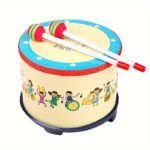 8-Inch Floor Tom Drum with 2 Mallets – Kids Percussion Instrument - 8 Inches