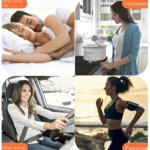 Rechargeable Abdominal Massager & Leg Swing Machine