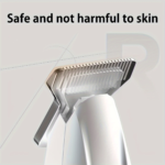 Dog Paw Trimmer with LED Light – Low-Noise Pet Hair Clipper