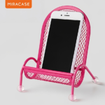 Cute Chair Desk Phone Stand – Anti-Slip Desktop Holder for Phones
