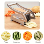 Stainless Steel Vegetable Slicer – Potato & Cucumber Cutter