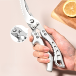 Heavy Duty Carbon Steel Kitchen Shears for Poultry & Meat
