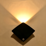 LED Motion Sensor Wall Sconce Light – Modern Hallway & Bedroom Night Light