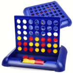 Classic Connect Four Line Game – Portable 4-in-a-Row Family Board Game - 1pc(Large size)