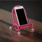 Cute Chair Desk Phone Stand – Anti-Slip Desktop Holder for Phones
