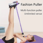 6-Tube Resistance Band Pedal Puller for Ab Workout & Home Gym