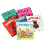 6-Pack Baby Cloth Books Set – Early Learning & Sensory Toys for Babies