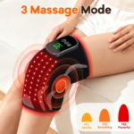 Heated Knee Massager with Vibration & Heat Therapy